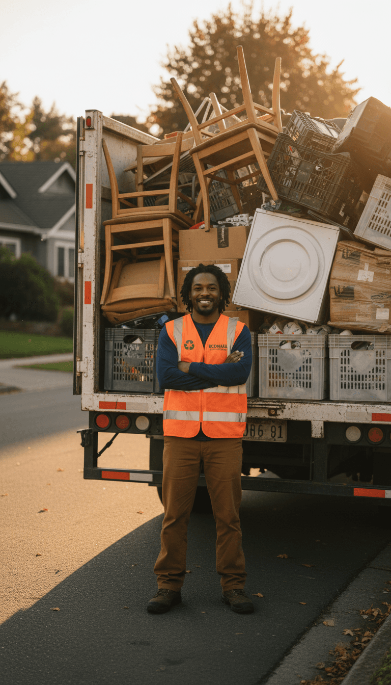 Juan Mezquite, owner of SunPro Junk Removal